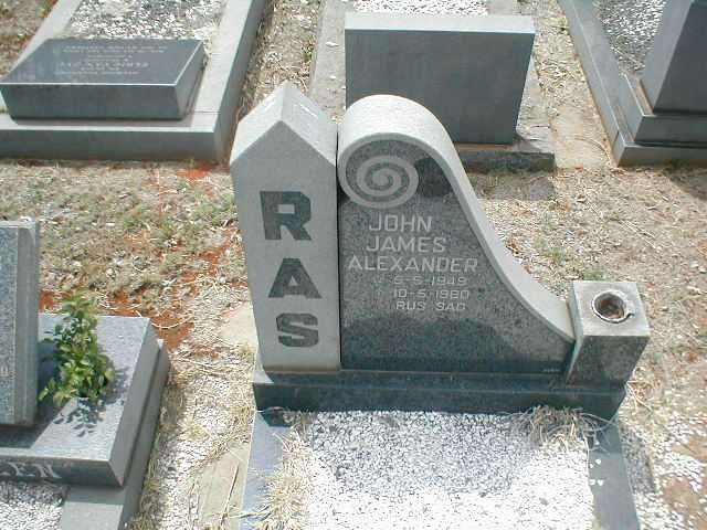 RAS John James Alexander 1959-1980