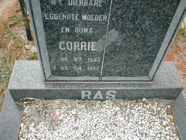 RAS Corrie 1942-1993