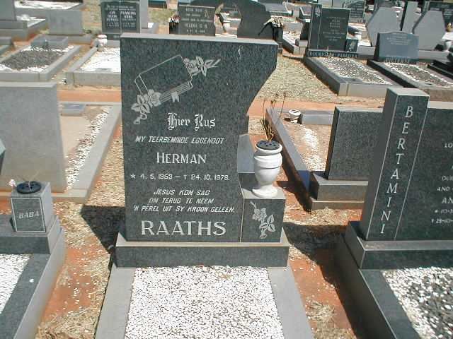 RAATHS Herman 1953-1978