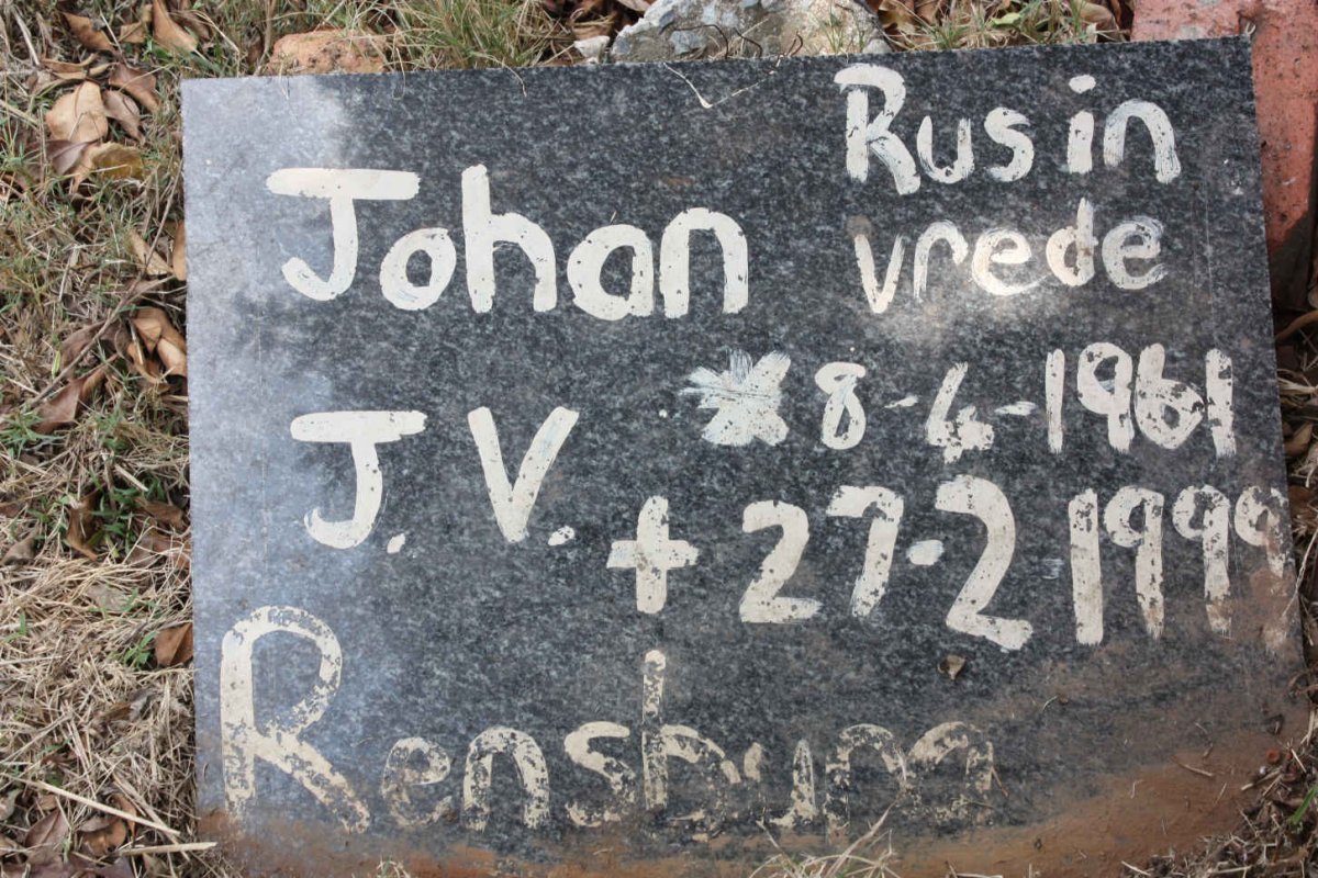 RENSBURG Johan, J. v. 1961-1999