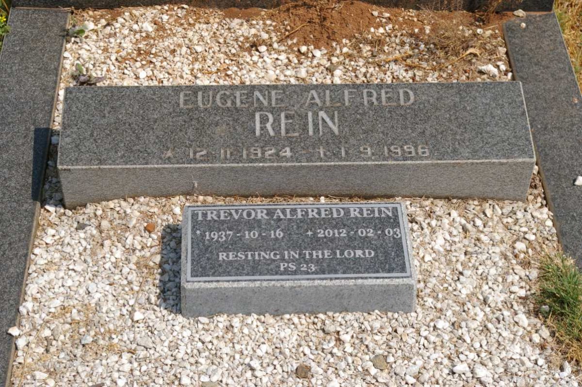 REIN Eugene Alfred 1924-1996 :: REIN Trevor Alfred 1937-2012