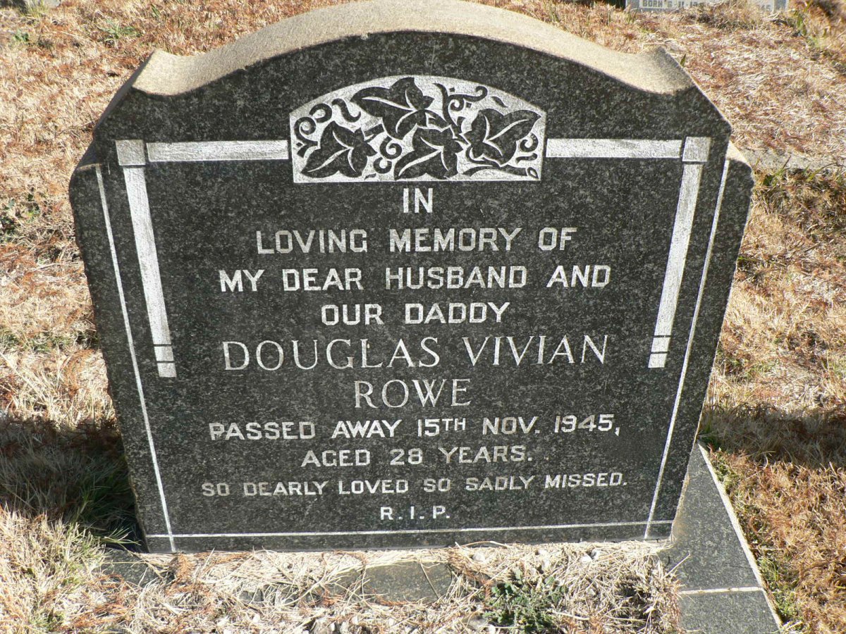 ROWE Douglas Vivian -1945