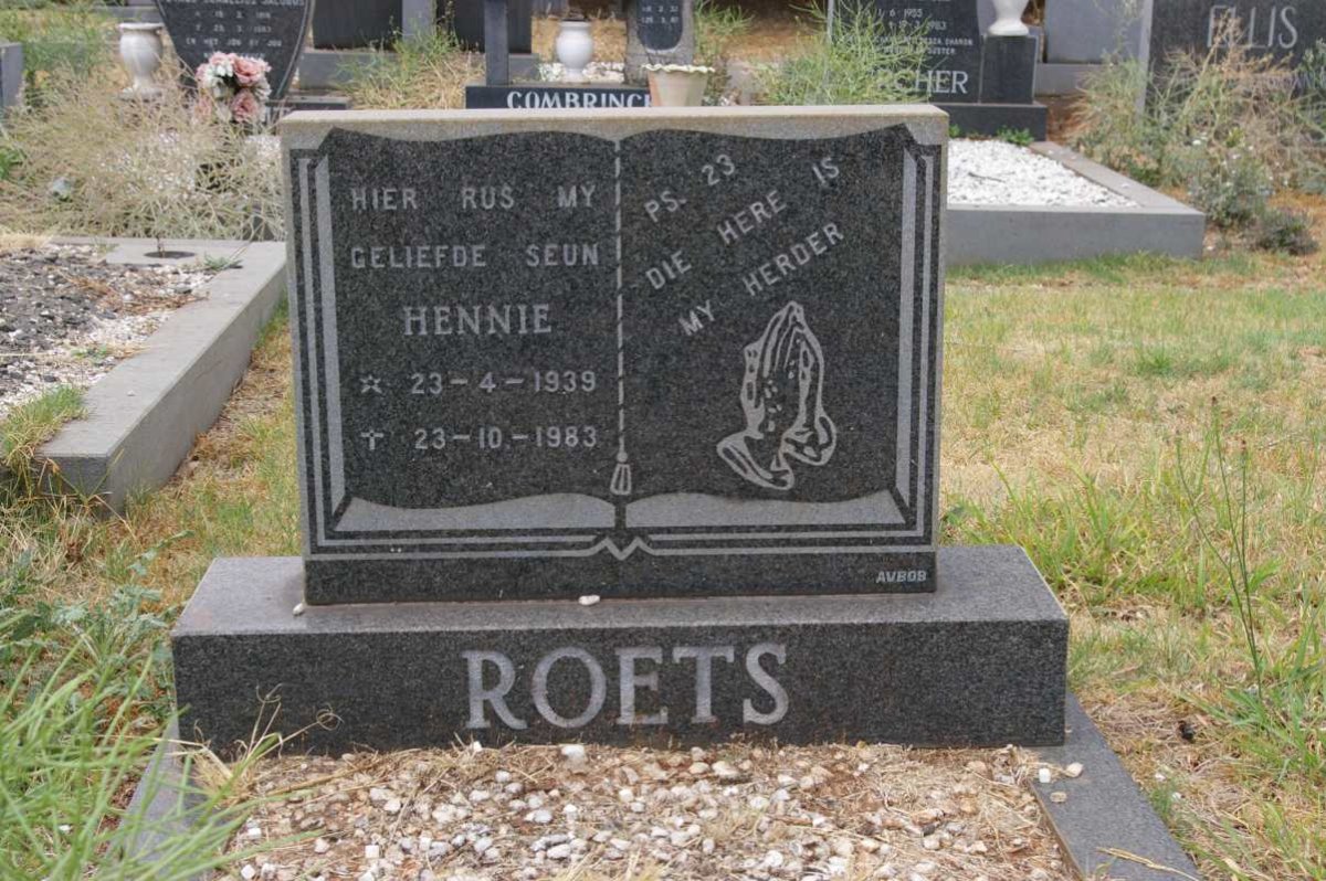 ROETS Hennie 1939-1983