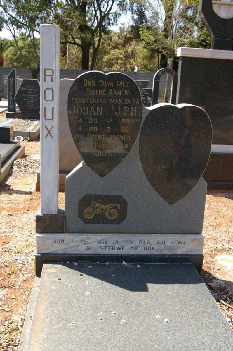 ROUX J.P.H. 1950-1988