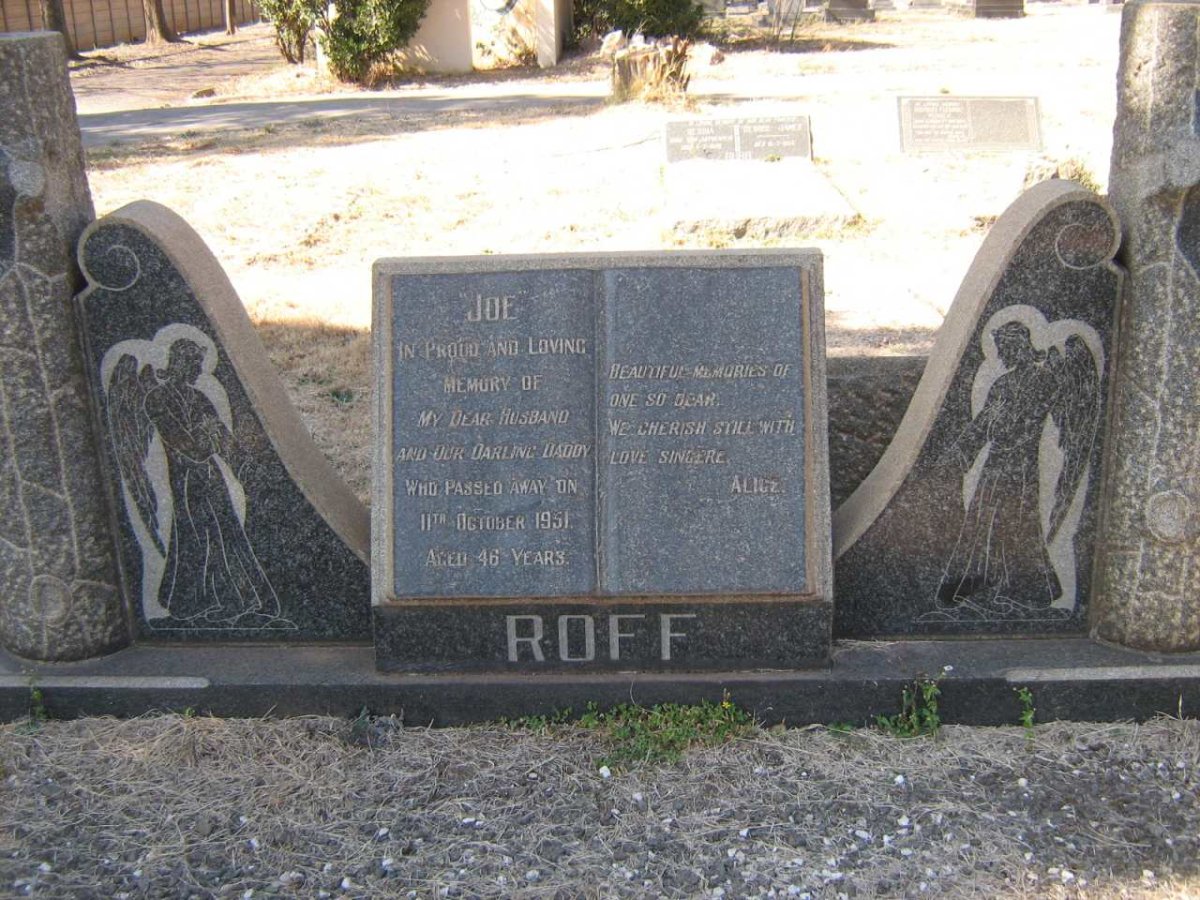 ROFF Joe -1951 &amp; Alice -199?