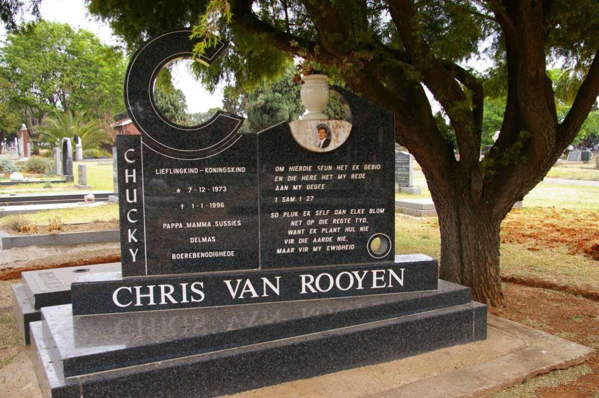 ROOYEN Chris, van 1973-1996