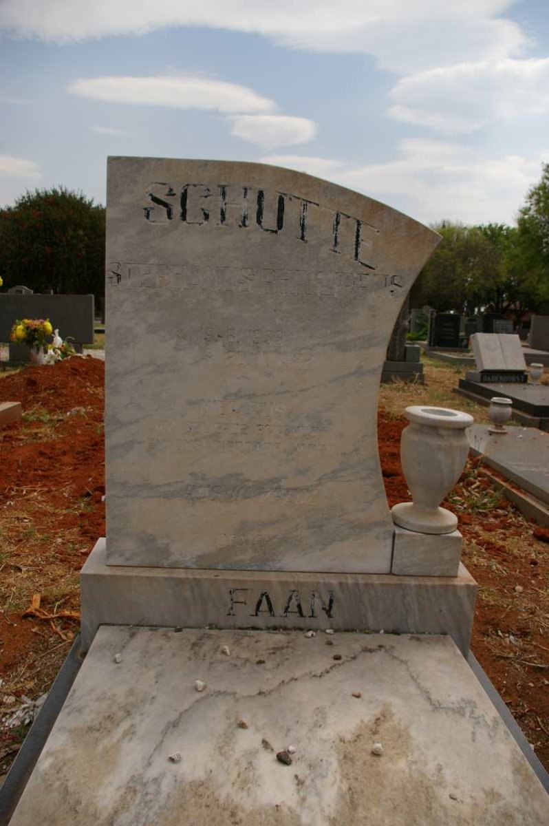 SCHUTTE Stephanus Phillippus 1936-1982