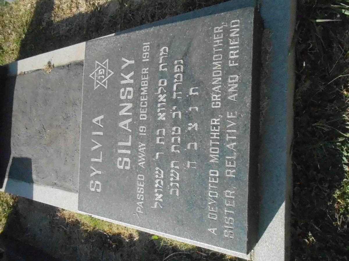 SILANSKY Sylvia -1991