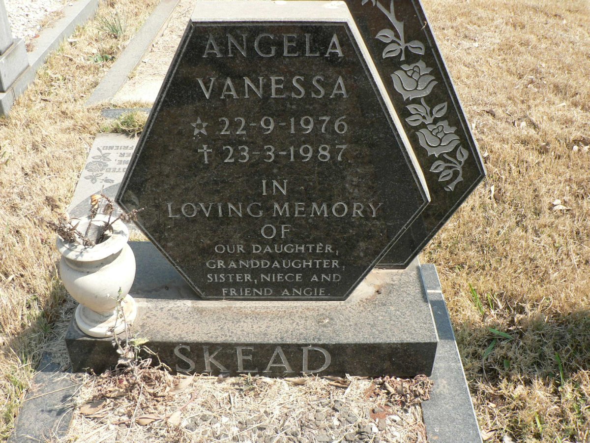 SKEAD Angela Vanessa 1976-1987