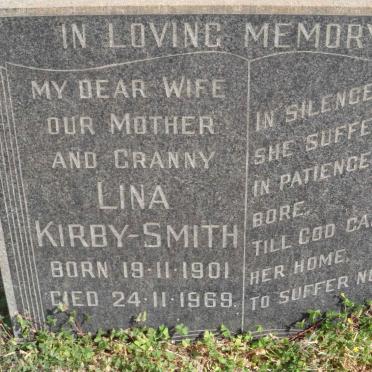 SMITH Lina, KIRBY 1901-1969