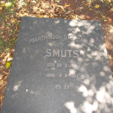 SMUTS Marthinus Stephanus 1912-1963