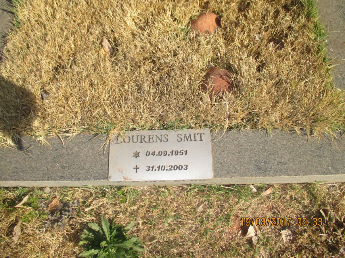SMIT Lourens 1951-2003