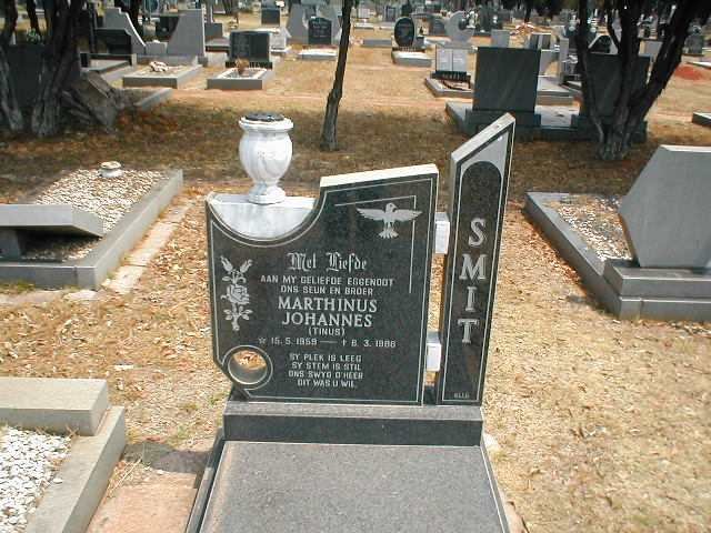 SMIT Marthinus Johannes 1959-1986