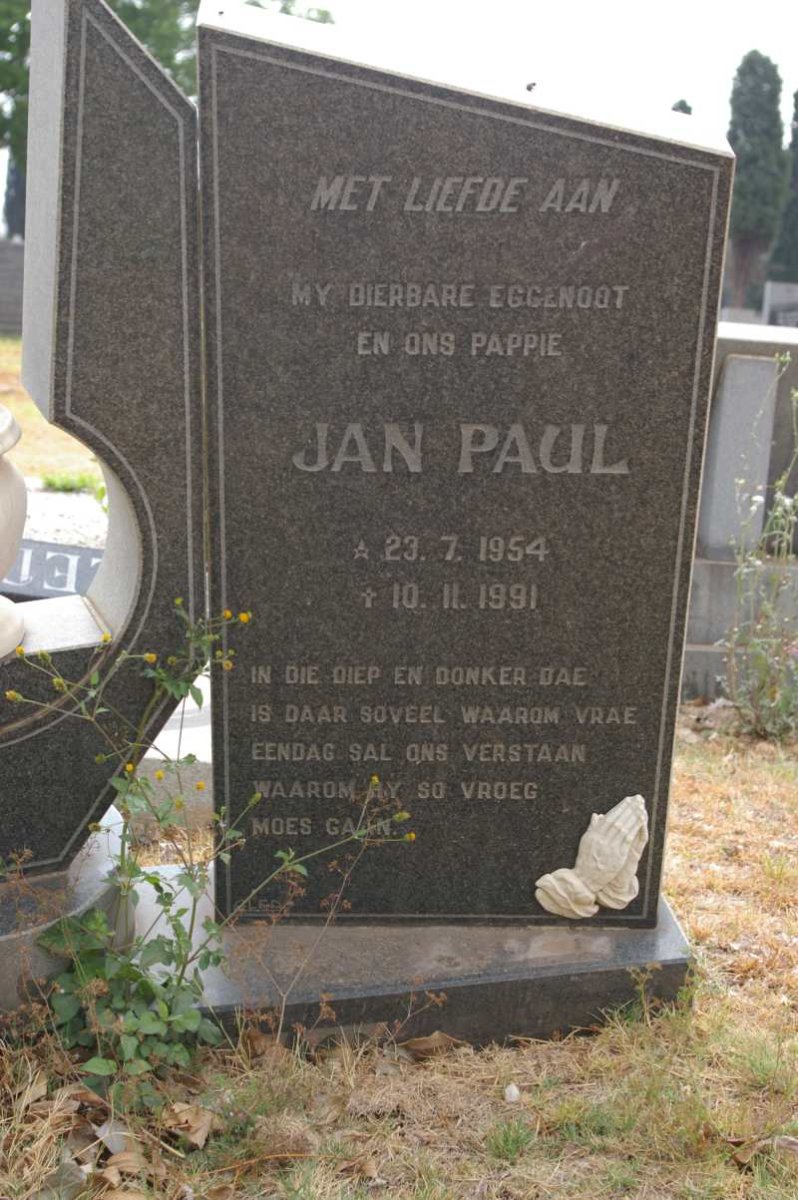 SMITTY Jan Paul 1954-1991