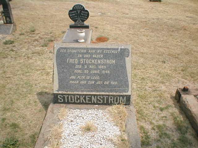STOCKENSTRÖM Fred 1885-1948