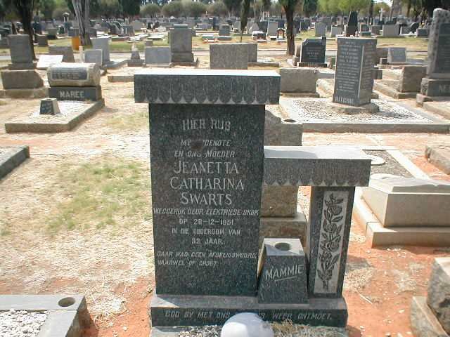 SWARTS Jeanetta Catharina -1951