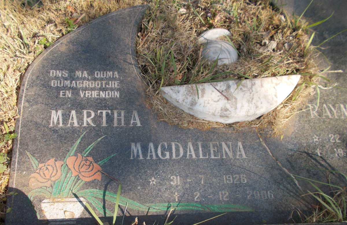 SWART Martha Magdalena 1926-2006