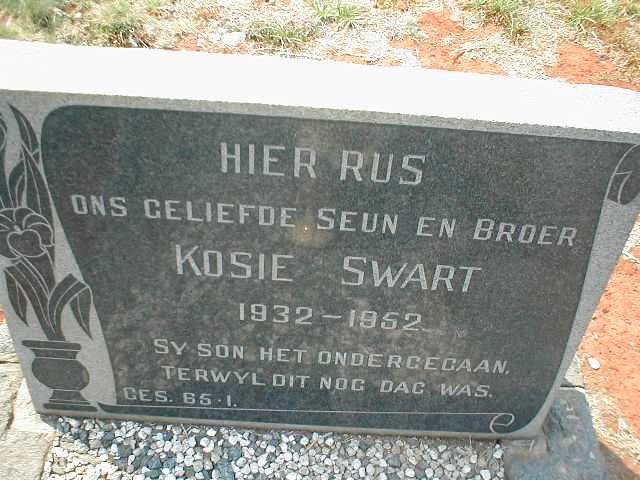 SWART Kosie 1932-1952