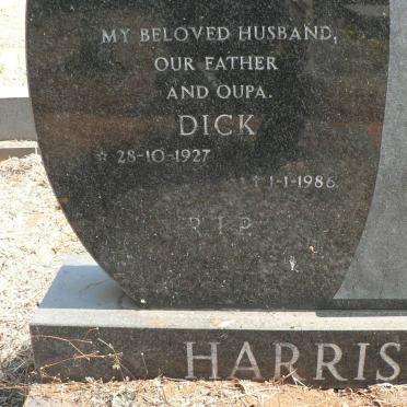 HARRIS Dick 1927-1986