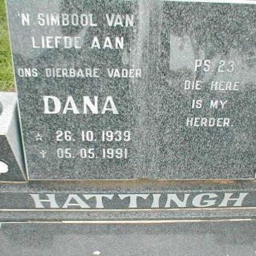 HATTINGH Dana 1939-1991
