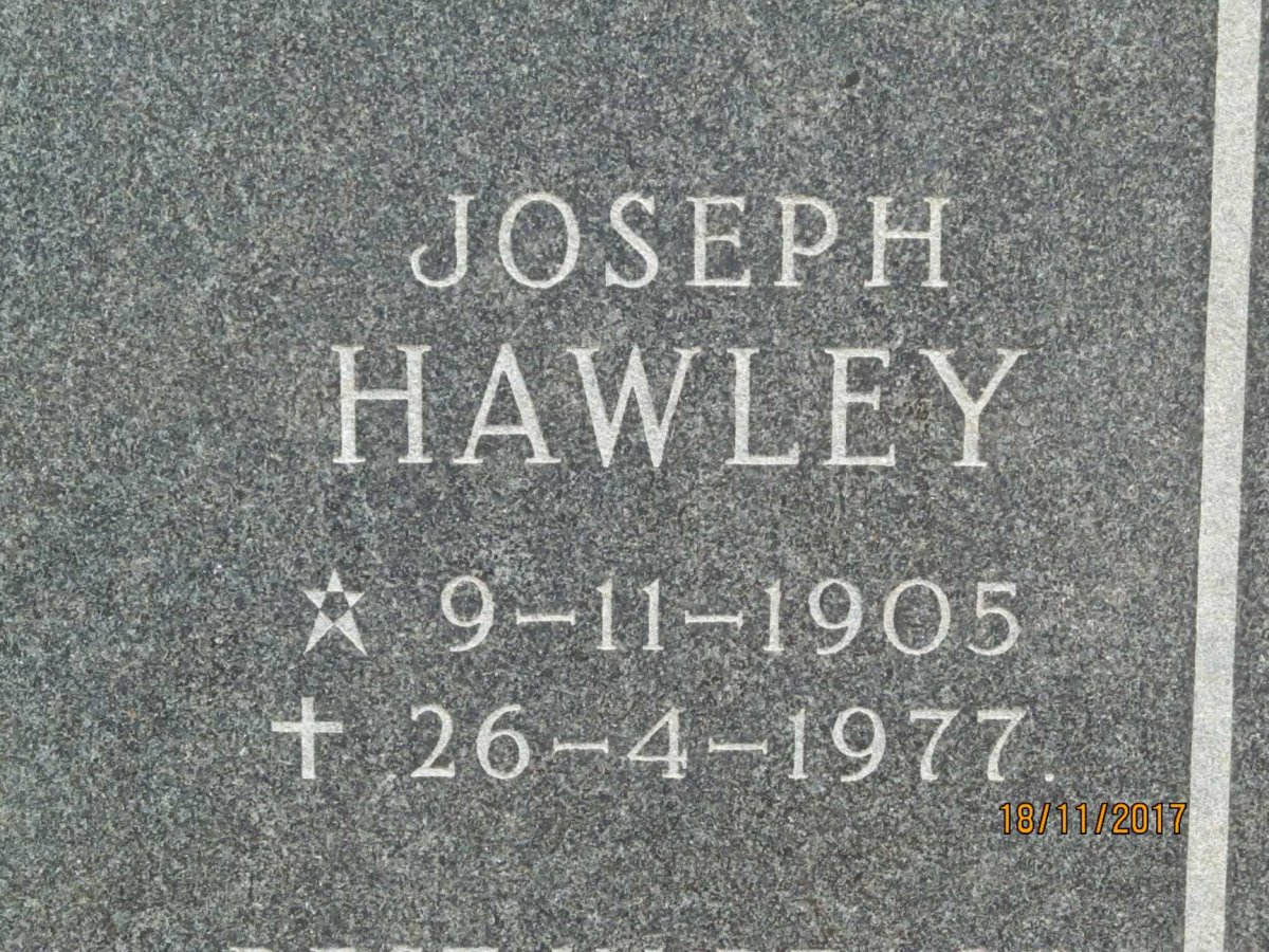 HAWLEY Joseph 1905-1977