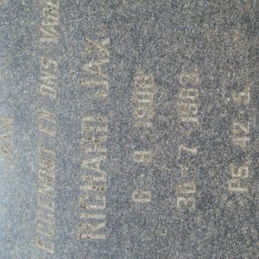 HALL Richard Jax 1906-1963