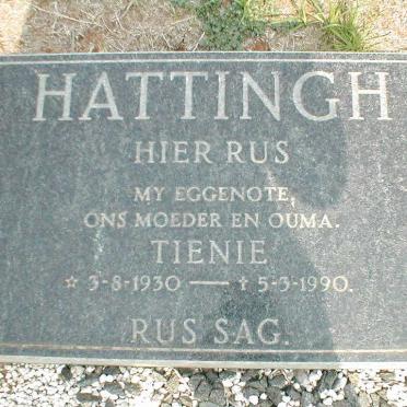 HATTINGH Tienie 1930-1990