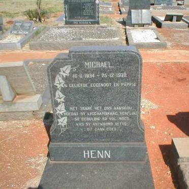 HENN Michael 1934-1970