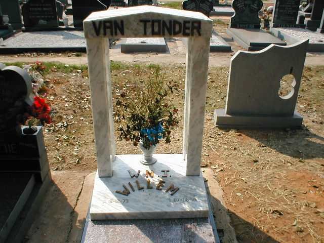 TONDER W.N.J., van 1973-19??