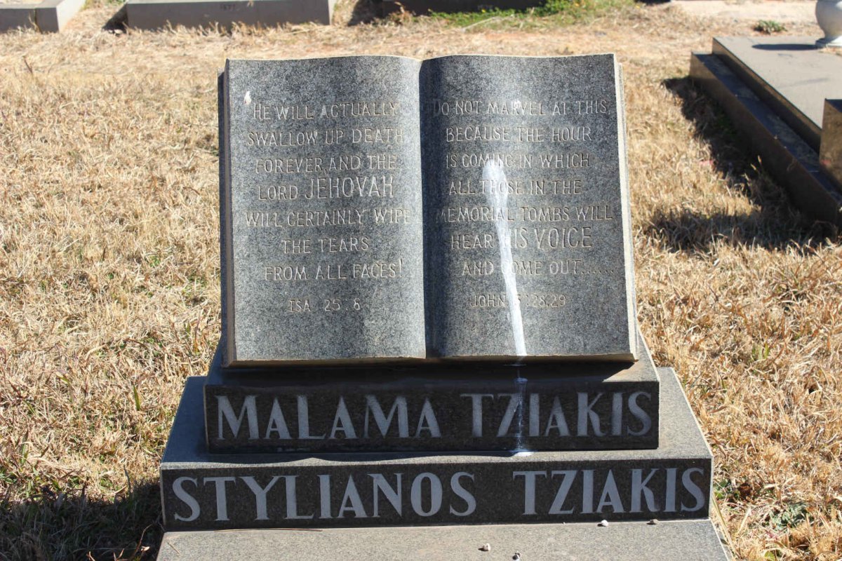 TZIAKIS Stylianos -1984 &amp; Malama 1903-1982