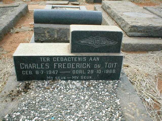 TOIT Charles Frederick, du 1947-1968