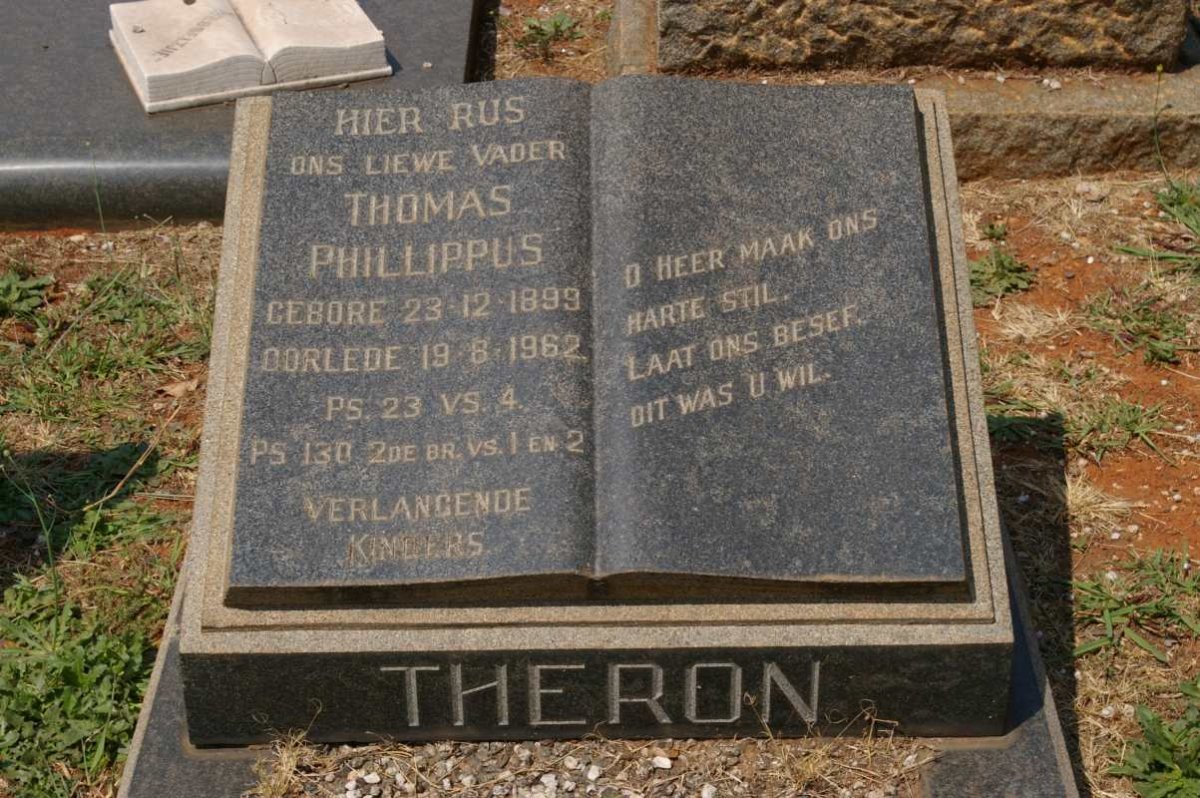 THERON Thomas Phillippus 1899-1962