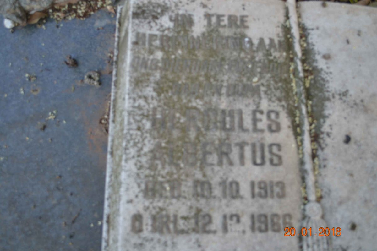 ? Hercules Albertus 1913-1966