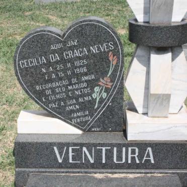 VENTURA Cecilia Da Graca Neves 1925-1986