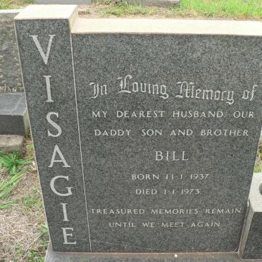 VISAGIE Bill 1937-1973