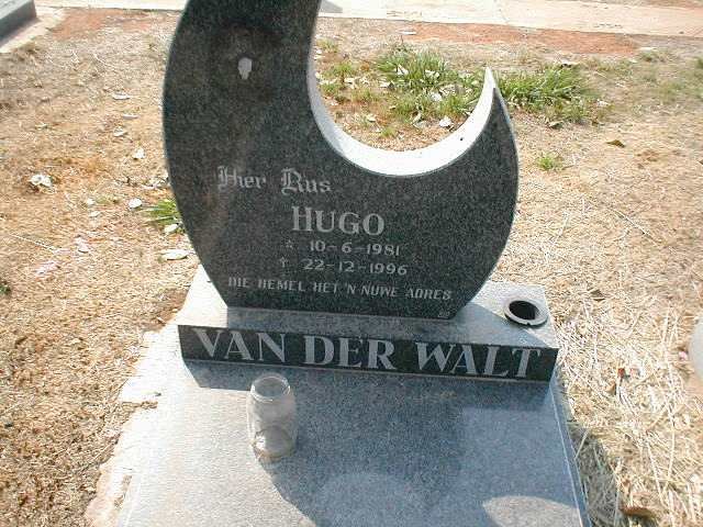 WALT Hugo, van der 1981-1996