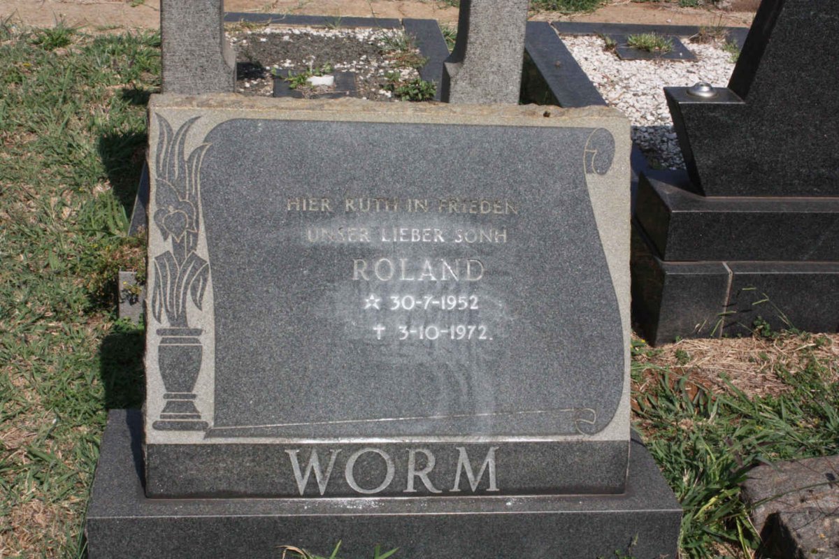 WORM Alfred 1930-1993 :: WORM Roland 1952-1972