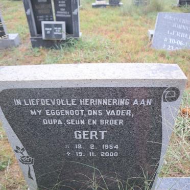 ? Gert 1954-2000