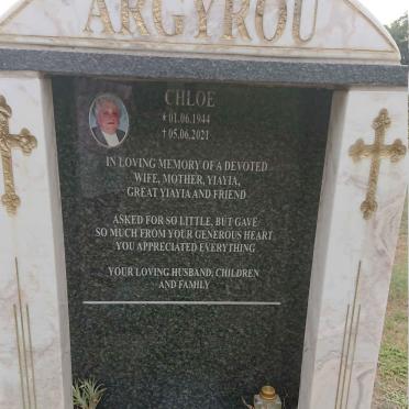 ARGYROU Chloe 1944-1921