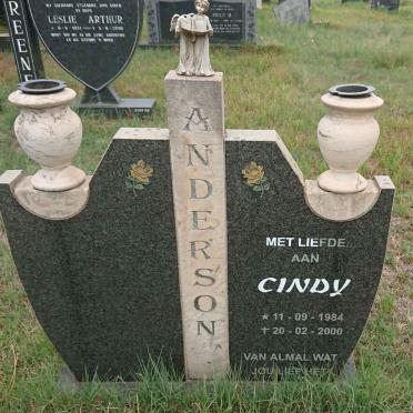ANDERSON Cindy 1984-2000