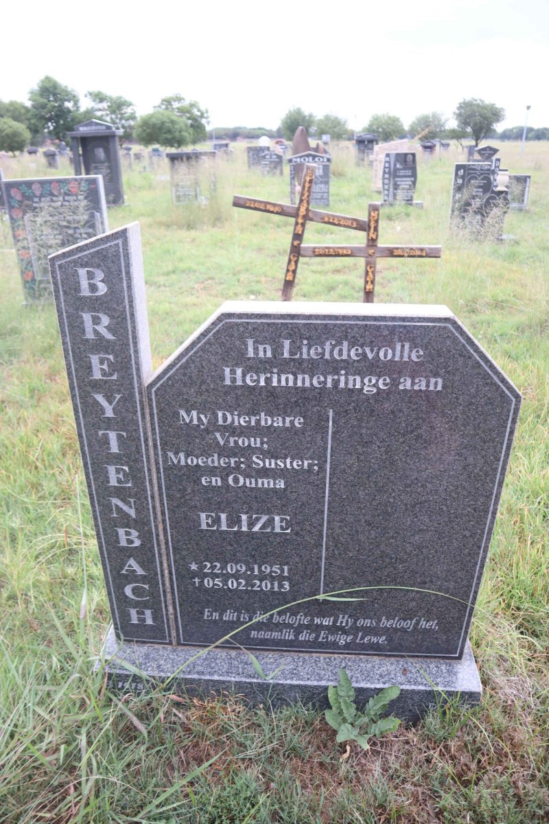 BREYTENBACH Elize 1951-2013