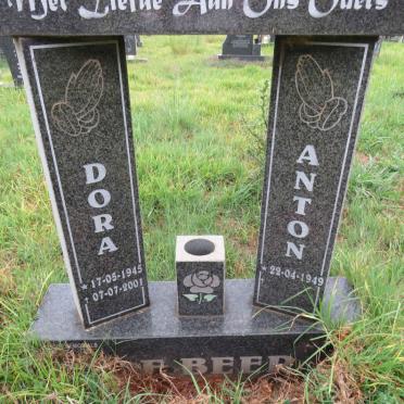 BEER Anton, de 1949- & Dora 1945-2001