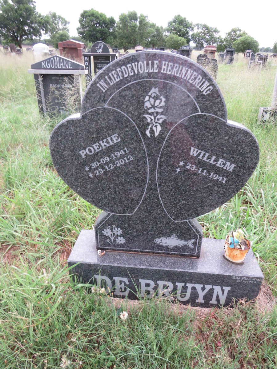 BRUYN Willem, de 1941- & Poekie 1941-2012
