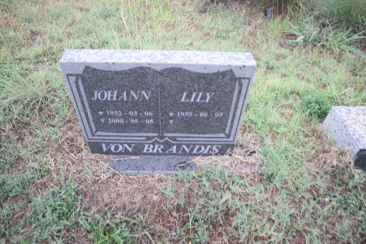BRANDIS Johann, von 1952-2000 & Lily 1955-