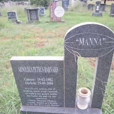 BARNARD Arnoldus Petrus 1982-2004