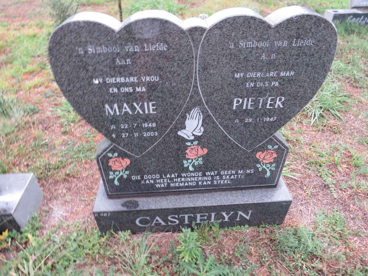 CASTELYN Pieter 1947- & Maxie 1948-2003