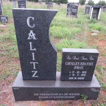 CALITZ Cornelius Johannes 1972-2015