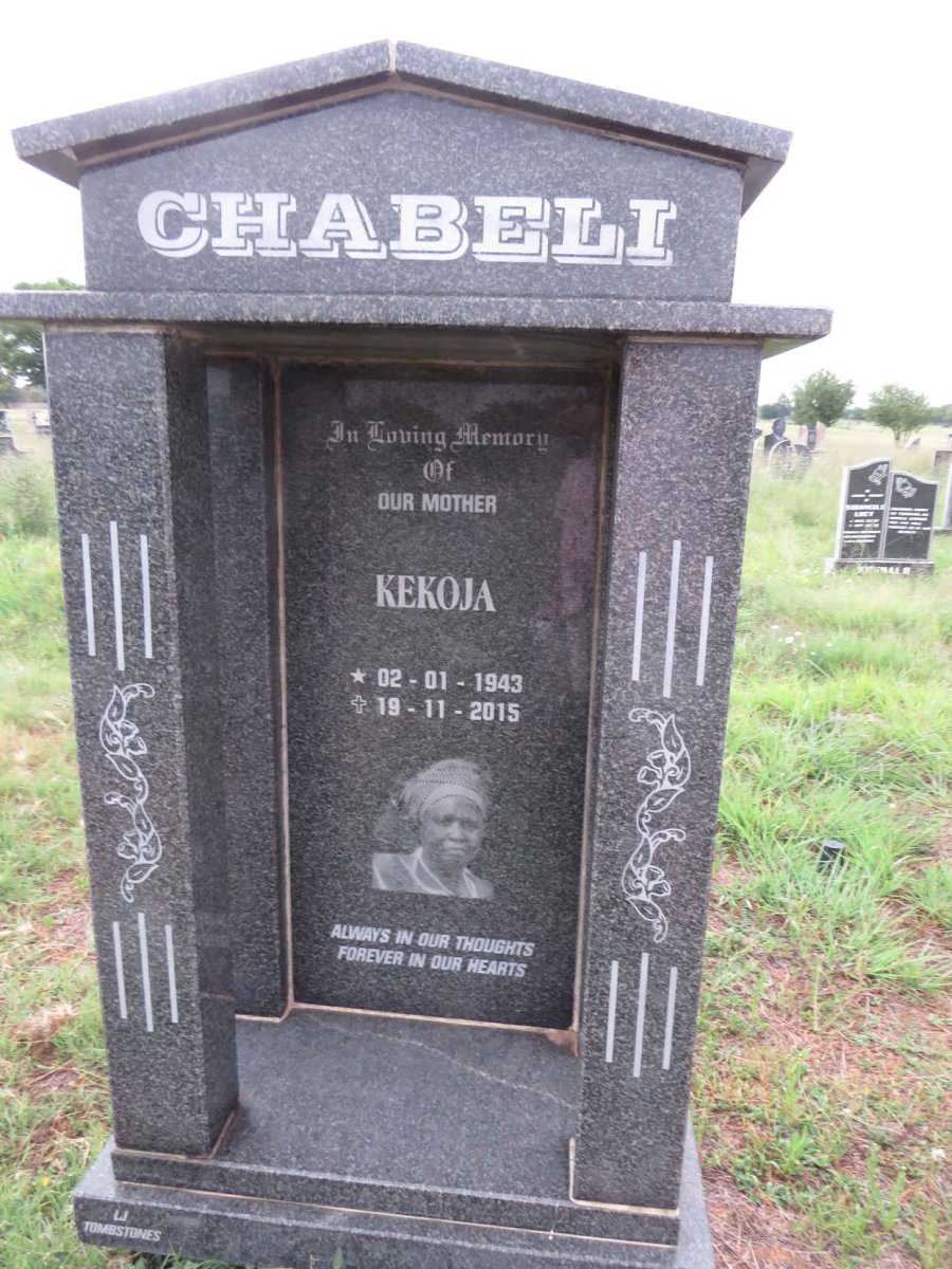 CHABELI Kekoja 1943-2015