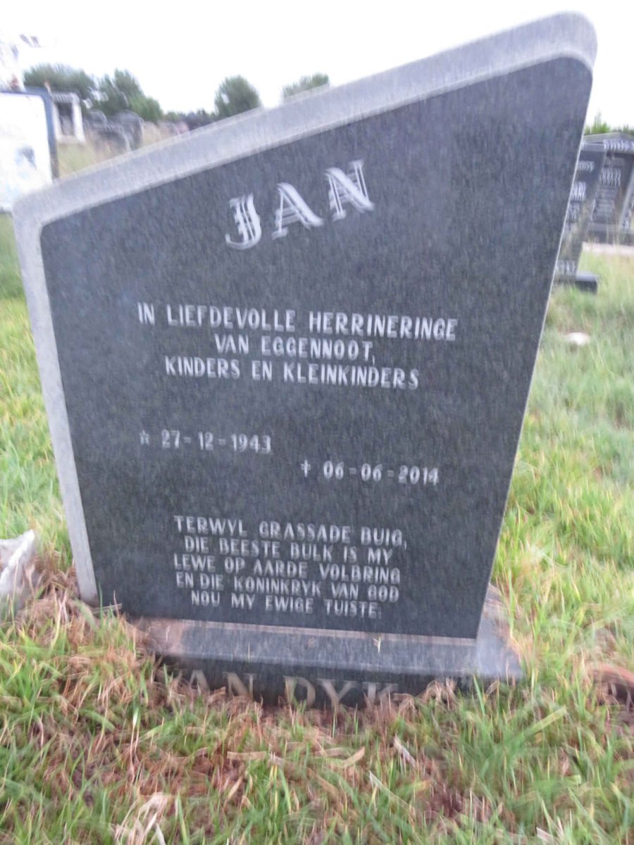 DYK Jan, van 1943-2014