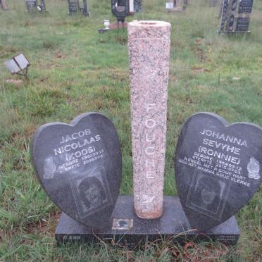 FOUCHE Jacob Nicolaas 1962-2008 & Johanna Sevyhe 1954-2015